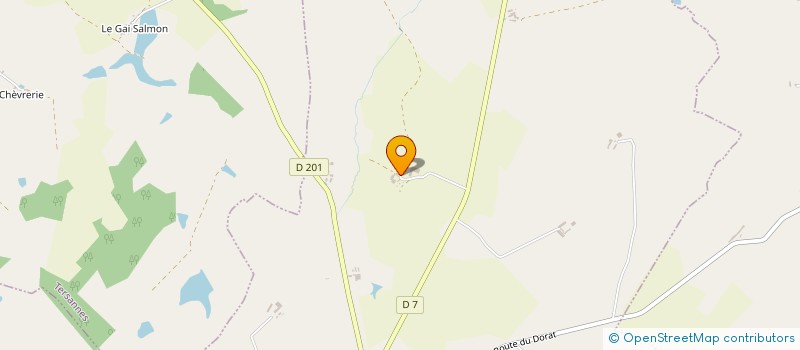 localisation de l'entreprise EARL PONTALIER à MAGNAC-LAVAL