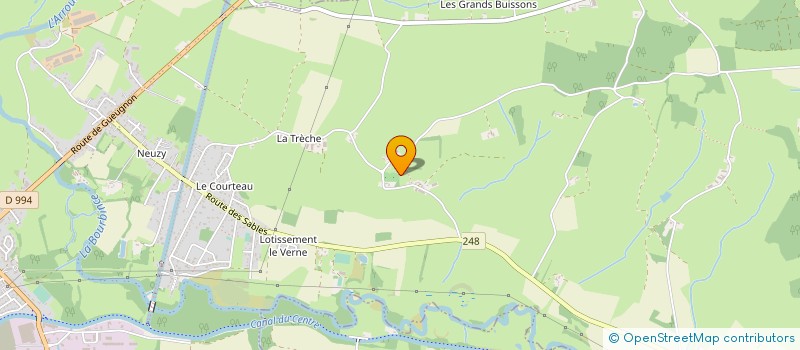 localisation de l'entreprise EARL PORNET à DIGOIN