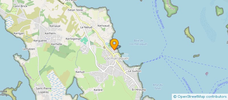 localisation de l'entreprise EARL PORT FETAN à LOCMARIAQUER