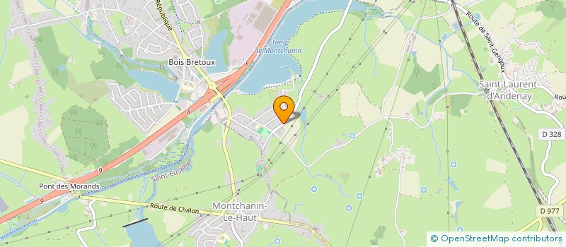 localisation de l'entreprise EARL POULAIN  SAINT-EUSEBE