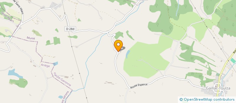 localisation de l'entreprise EARL POULET DU TERRFORT à GAILLAC-TOULZA