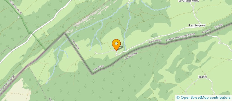 localisation de l'entreprise EARL POURCHET  LES GRAS