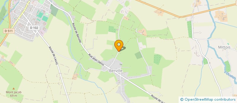 localisation de l'entreprise EARL POUSSE GUILLAUME  SAINT-PIERRE-EN-AUGE