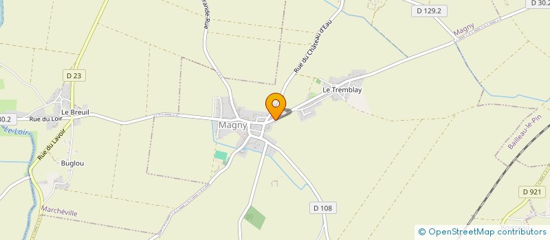 localisation de l'entreprise EARL POUSSET à MAGNY
