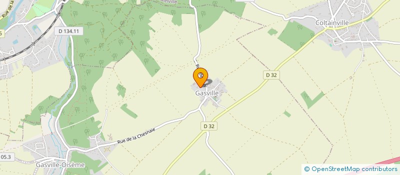 localisation de l'entreprise EARL POUZOLS à GASVILLE-OISEME