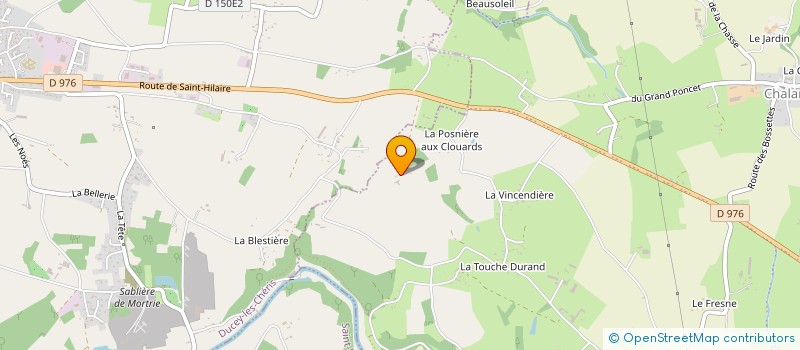 localisation de l'entreprise EARL PREAUX VEZINS à ISIGNY-LE-BUAT