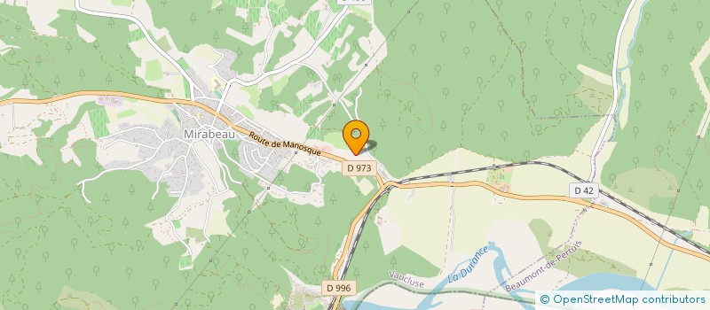 localisation de l'entreprise EARL PRELONG  LA BASTIDE-DES-JOURDANS