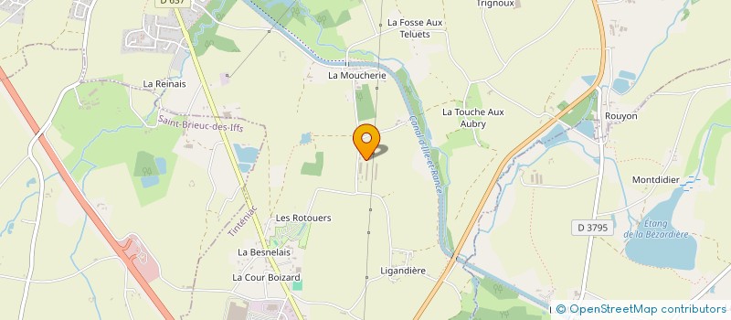 localisation de l'entreprise EARL PRESCHOUX à TINTENIAC