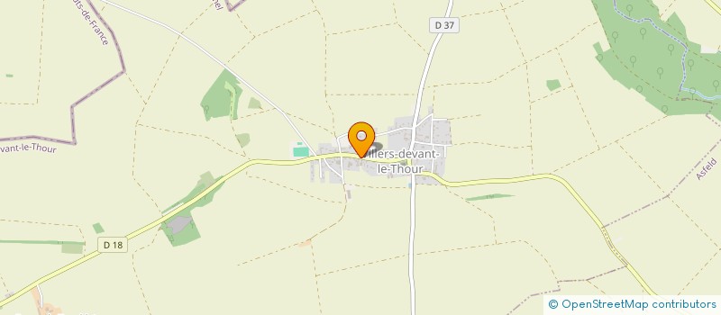 localisation de l'entreprise EARL PREVOST à VILLERS-DEVANT-LE-THOUR