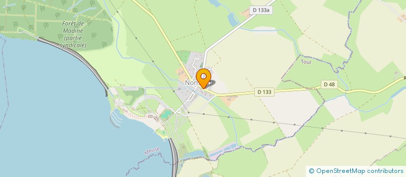localisation de l'entreprise EARL PRIM'RED à NONSARD LAMARCHE