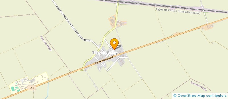 localisation de l'entreprise EARL PROBST à TILLOY-ET-BELLAY