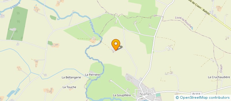 localisation de l'entreprise EARL PROD HOMME CHEVALIER  NIAFLES