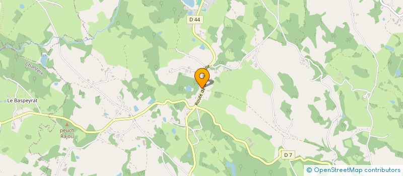 localisation de l'entreprise EARL PRODUCTIONS HORTICOLES CHAZAL  SAINT-CLEMENT