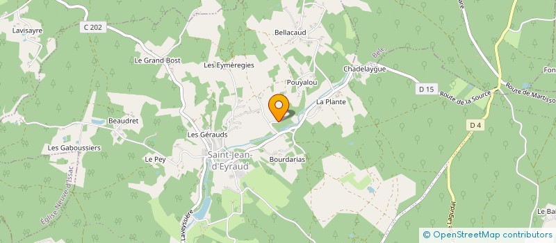 localisation de l'entreprise EARL PROFLORA à BERGERAC