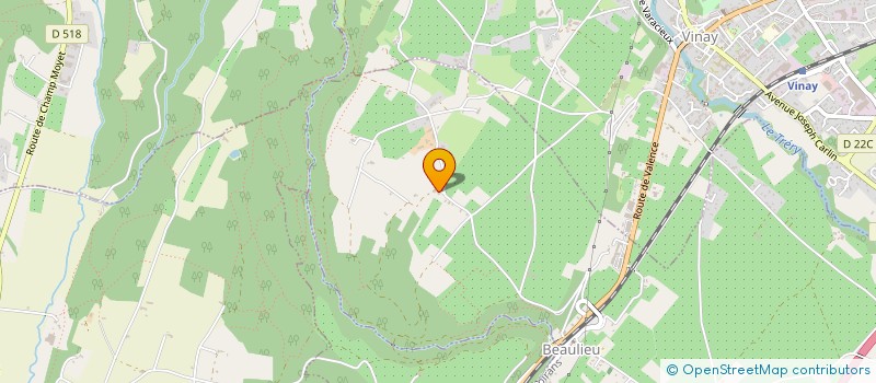 localisation de l'entreprise EARL PROVINOIX à BEAULIEU