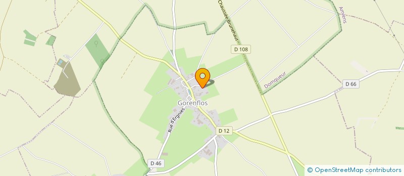 localisation de l'entreprise EARL PRUVOT  GORENFLOS