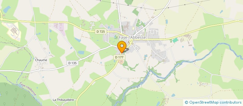 localisation de l'entreprise EARL PUYRAVI à FAYE-L'ABBESSE