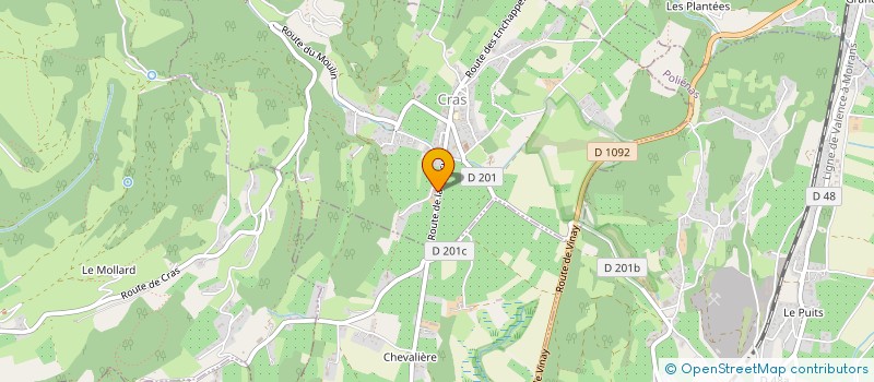 localisation de l'entreprise EARL QUALINOIX à CRAS