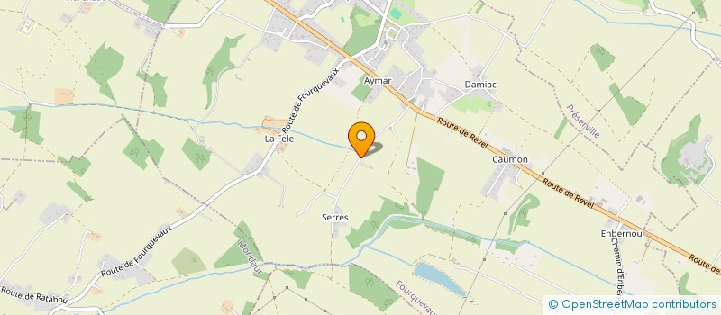 localisation de l'entreprise EARL QUERCY  FOURQUEVAUX