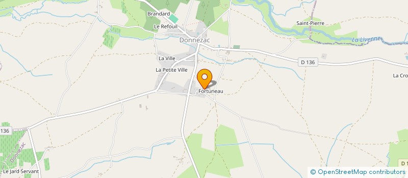 localisation de l'entreprise EARL QUERION  DONNEZAC