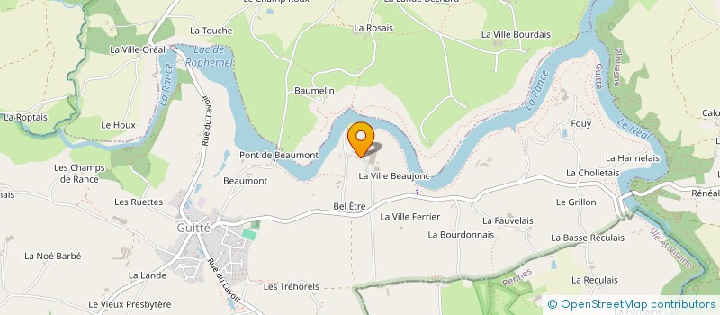 localisation de l'entreprise EARL QUERRIEN à GUITTE