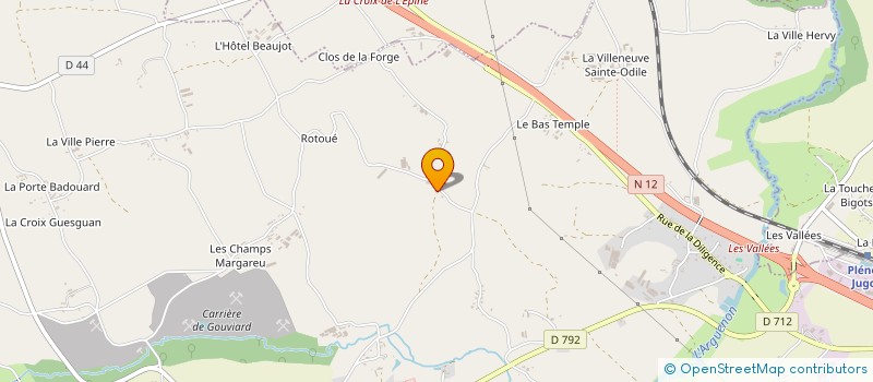 localisation de l'entreprise EARL RABASTE à PLENEE-JUGON