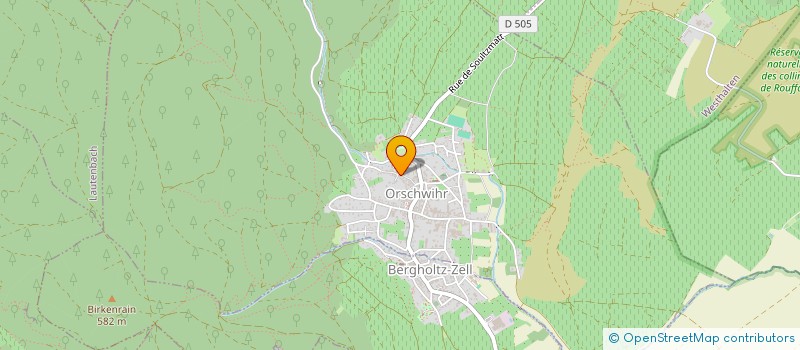 localisation de l'entreprise EARL RABOLD RAYMOND ET FILS  ORSCHWIHR