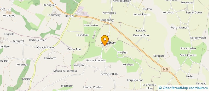 localisation de l'entreprise EARL RAGUENES à BRELES