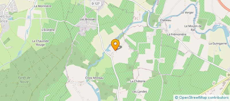 localisation de l'entreprise EARL RAHARD à BRISSAC LOIRE AUBANCE