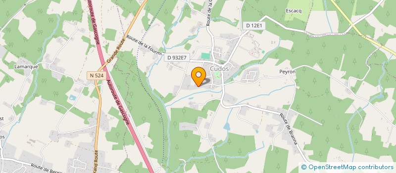 localisation de l'entreprise EARL RAIMAUT  CUDOS