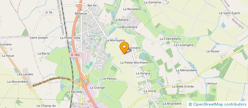 localisation de l'entreprise EARL RAMBAUD à LE POIRE-SUR-VIE