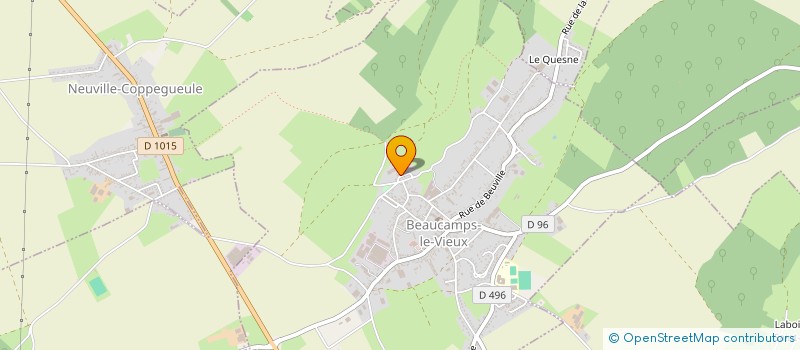 localisation de l'entreprise EARL RAMBLIER  BEAUCAMPS-LE-VIEUX