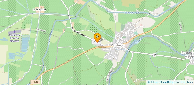localisation de l'entreprise EARL RAMOND CHRISTIAN  PUICHERIC