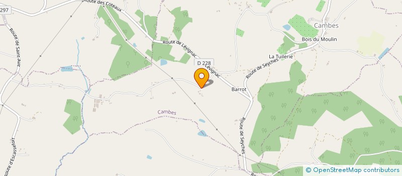 localisation de l'entreprise EARL RAPHALEN DU BLANCHOU  CAMBES