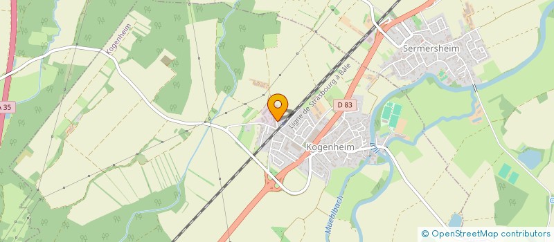 localisation de l'entreprise EARL RAPP MARC  KOGENHEIM