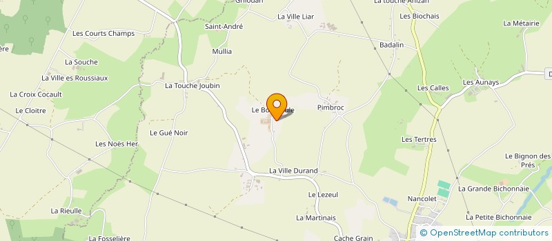 localisation de l'entreprise EARL RAULET à SEVIGNAC