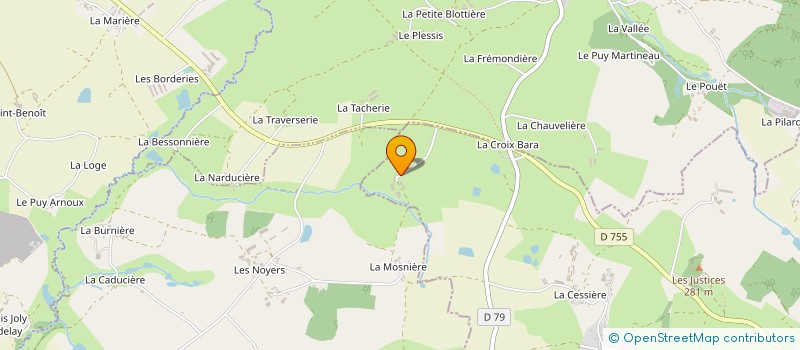 localisation de l'entreprise EARL RAUTURIER à SEVREMONT