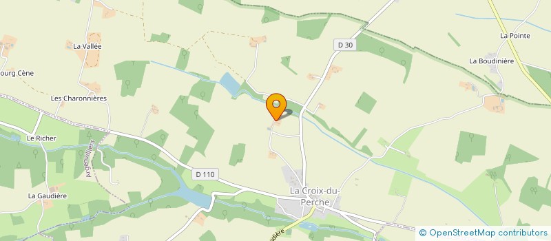 localisation de l'entreprise EARL RBV à LA CROIX-DU-PERCHE