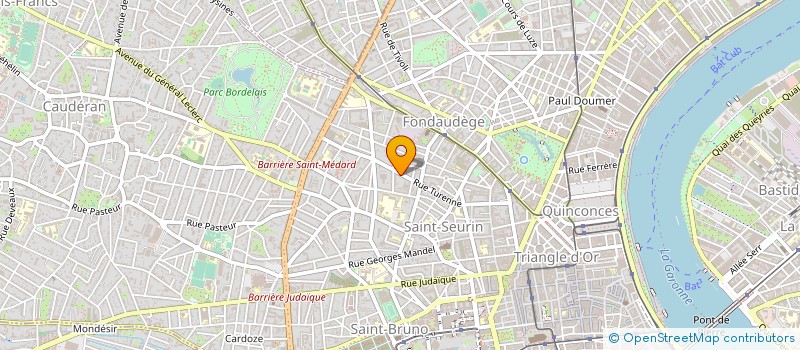 localisation de l'entreprise EARL REAUD à BORDEAUX