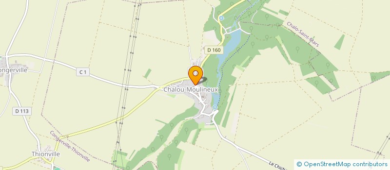 localisation de l'entreprise EARL REBIFFE FRERES  PUSSAY