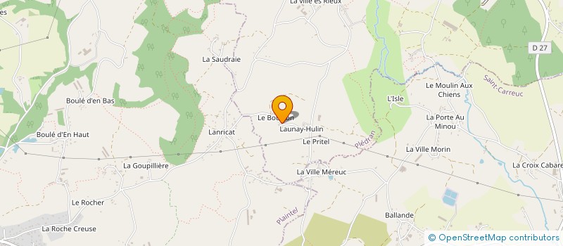 localisation de l'entreprise EARL REBOURS à PLEDRAN