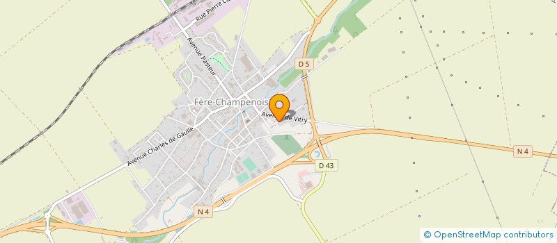 localisation de l'entreprise EARL RECONNU DES PELLEGRINES à FERE-CHAMPENOISE