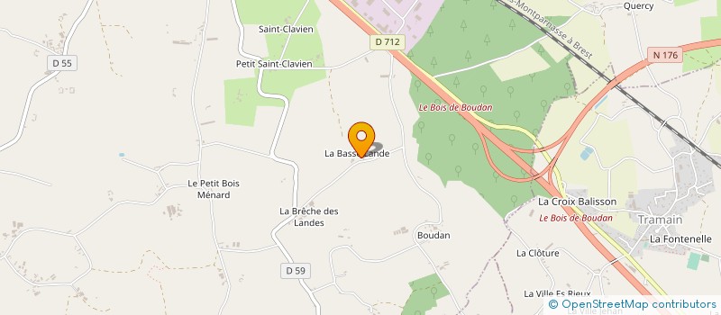 localisation de l'entreprise EARL RECONNU LECOMTE COLOMBEL à PLENEE-JUGON