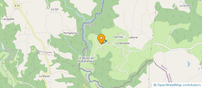 localisation de l'entreprise EARL REDON à MAURS