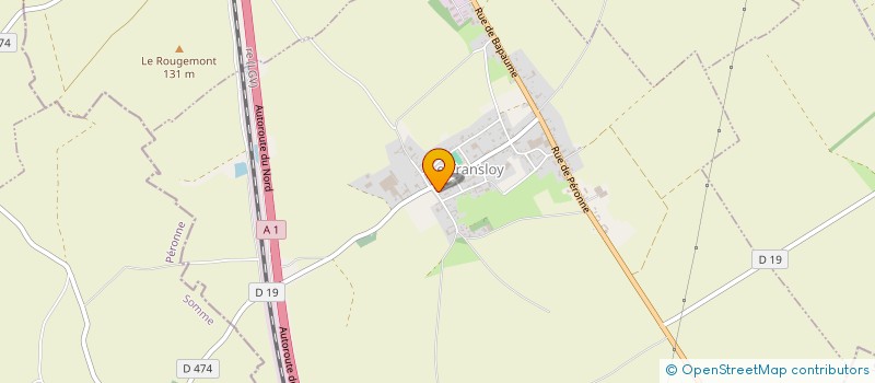 localisation de l'entreprise EARL REGNIER  MORVAL