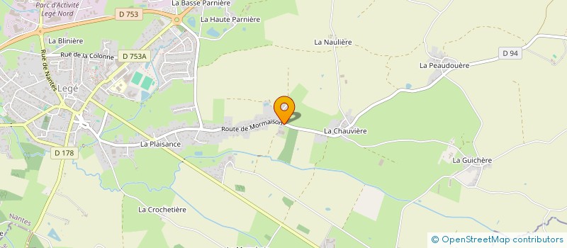 localisation de l'entreprise EARL RELET  LEGE