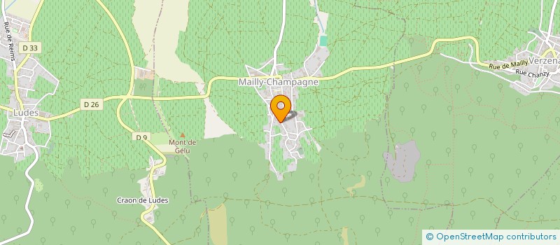 localisation de l'entreprise EARL REMY CAMILLE  MAILLY-CHAMPAGNE