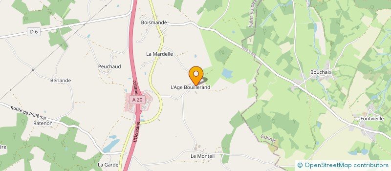 localisation de l'entreprise EARL RENARD à SAINT-SULPICE-LES-FEUILLES