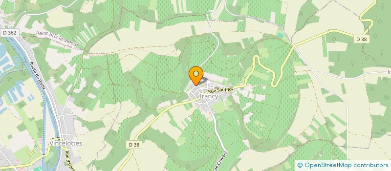 localisation de l'entreprise EARL RENAUD à IRANCY