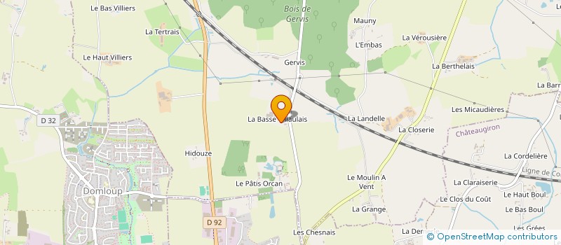 localisation de l'entreprise EARL RENAUFLOR à NOYAL-SUR-VILAINE